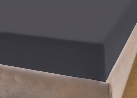 Microfiber Fitted Bedsheet Gray - Single