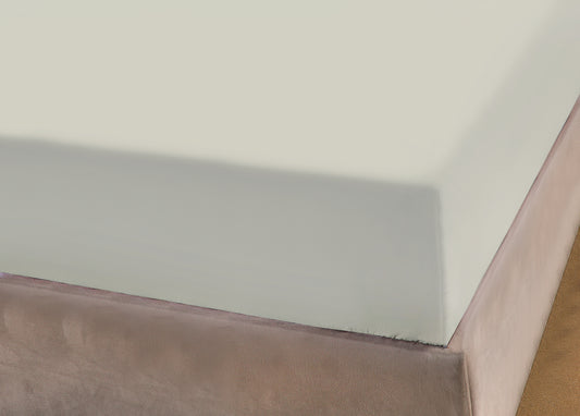 Microfiber Fitted Bedsheet Silver - Single