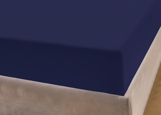 Microfiber Fitted Bedsheet Navy - Single