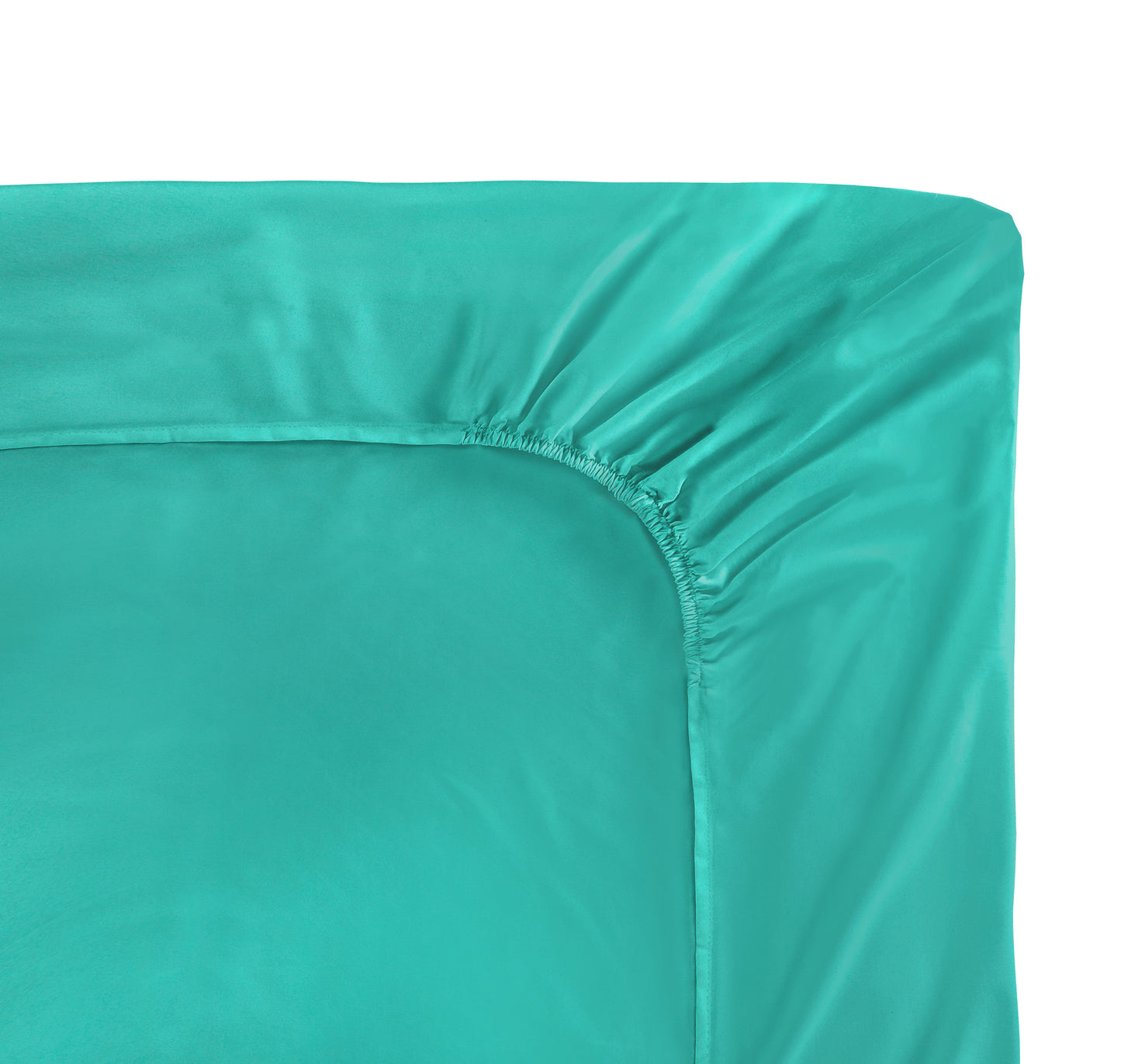 Microfiber Fitted Bedsheet Teal - Double