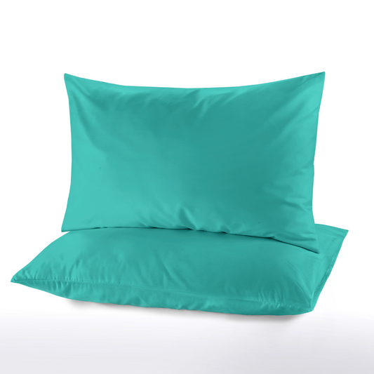 Microfiber Pillowcase Teal - Pack of 2