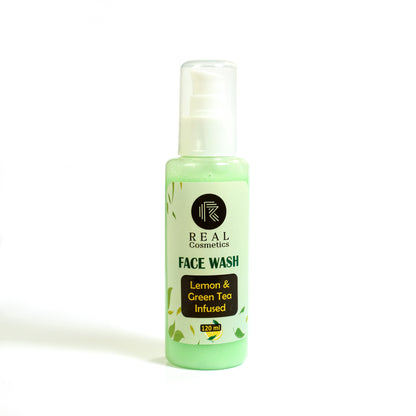 FACE WASH with Lemon & Green Tea - 120 ml