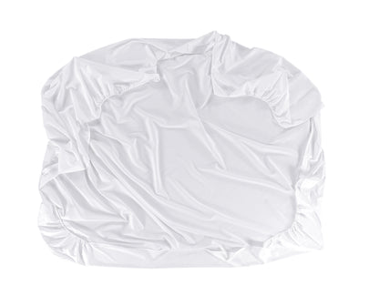 Microfiber Fitted Bedsheet White - Double