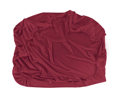 Microfiber Fitted Bedsheet Maroon - King