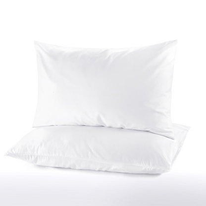 Microfiber Pillowcase White - Pack of 2