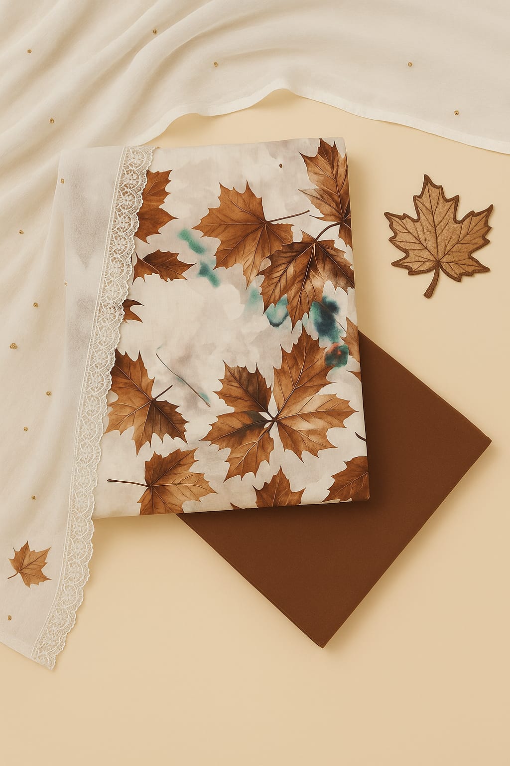Autumn Whispers – 2 Piece Unstitched Lawn
